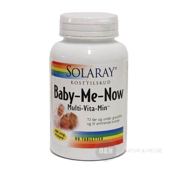 Baby-Me-Now Solaray 90 stk.